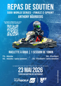 Affiche repas de soutien Anthony